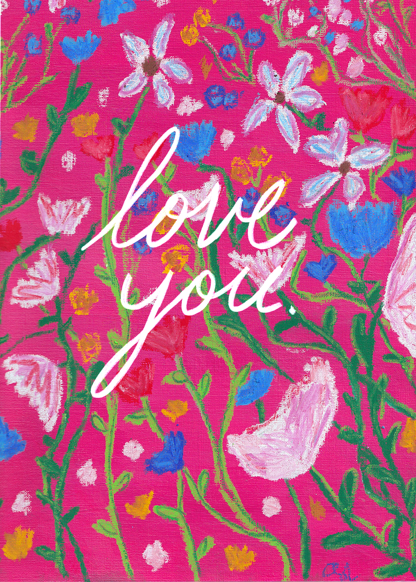 Love You Greeting Card