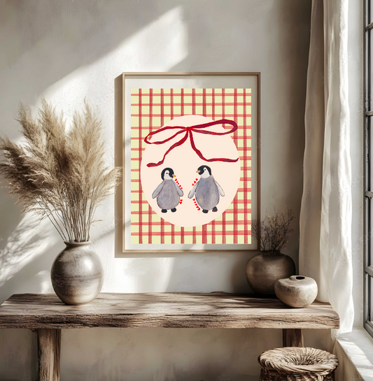 Penguin Lovers Print