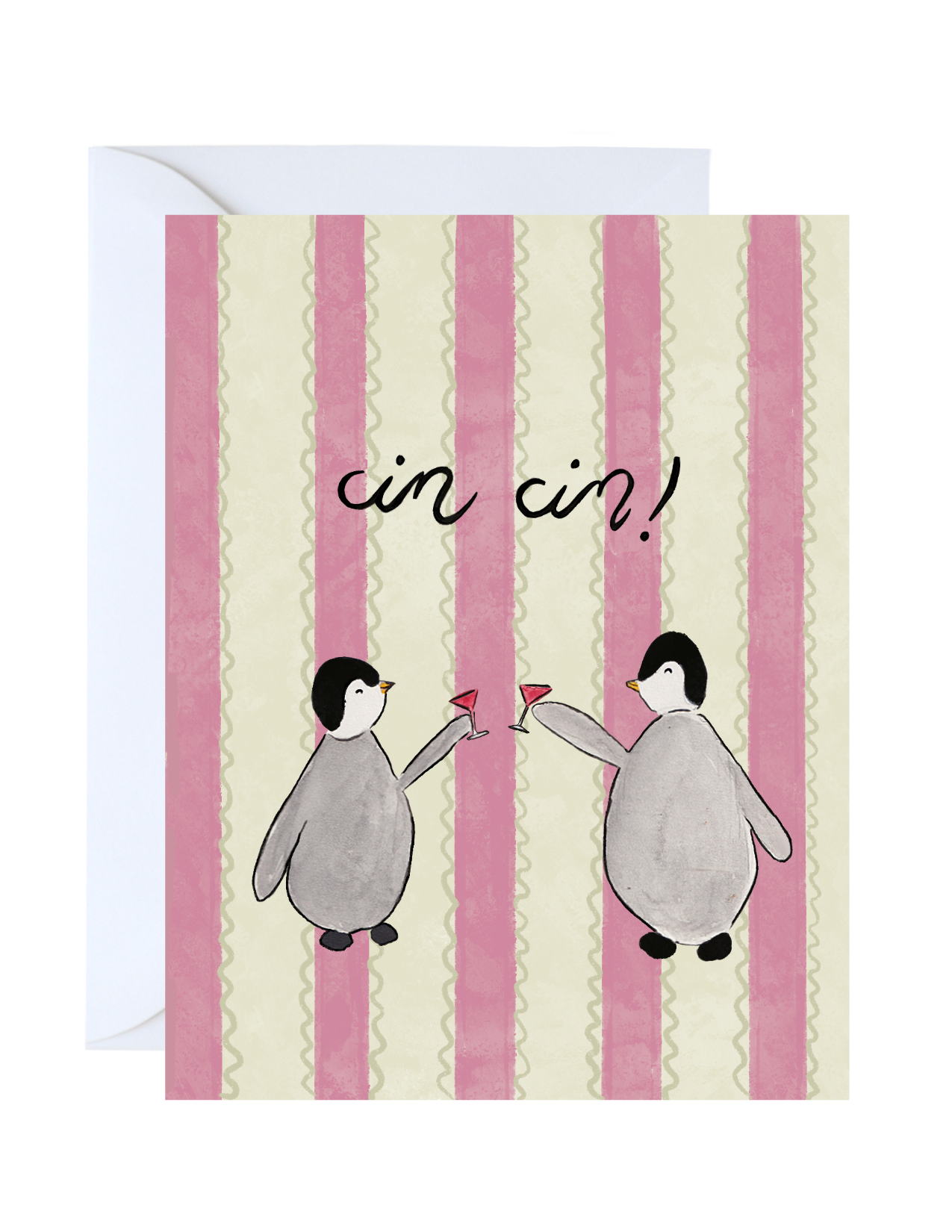Cin Cin! Greeting Card