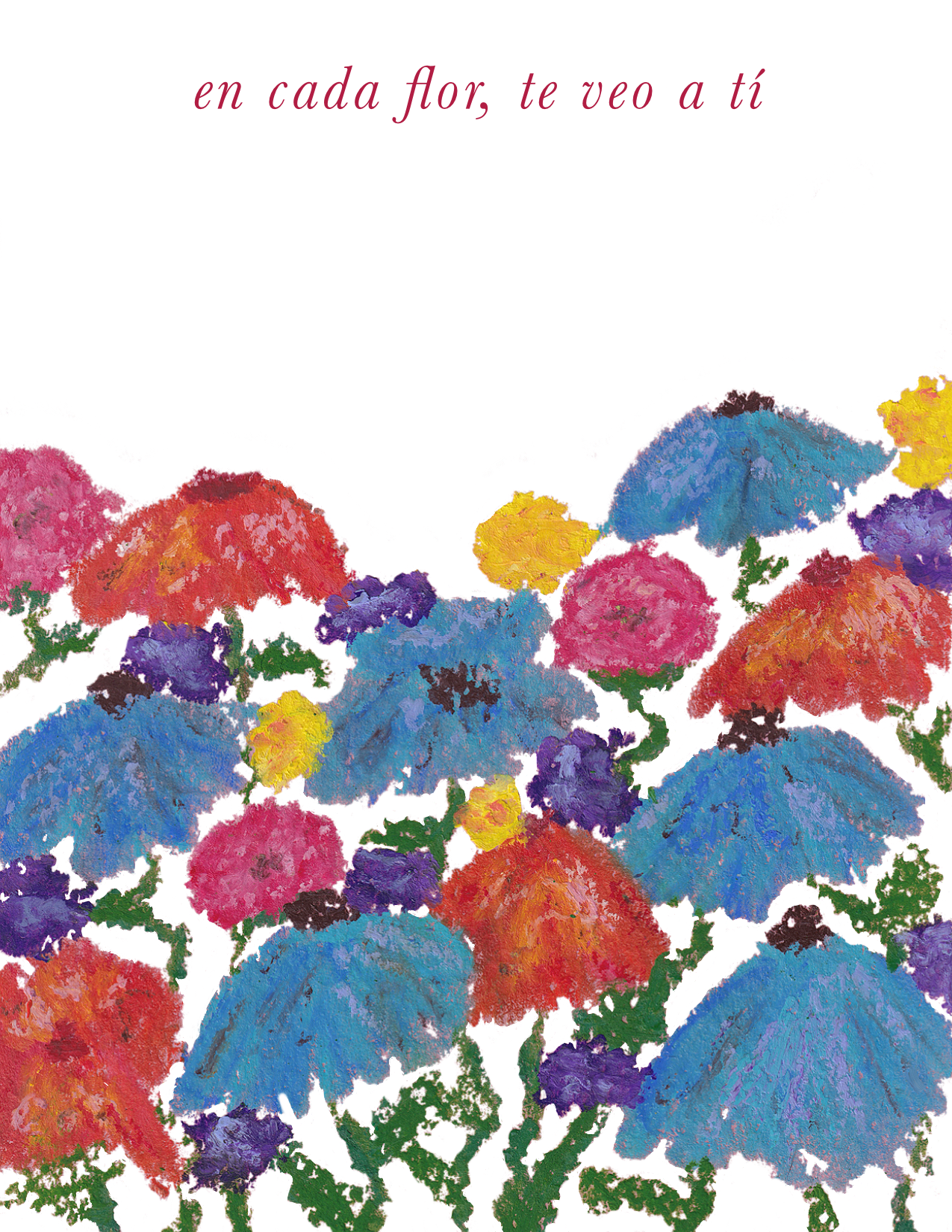 En Cada Flor, Te Veo a Ti - Floral Version II