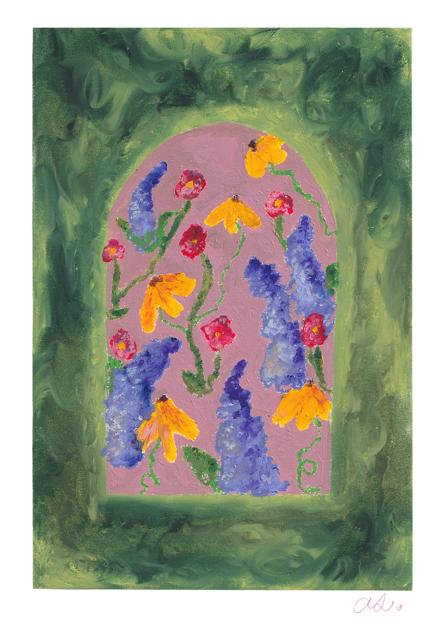 Floral Study No. 5 Art Print