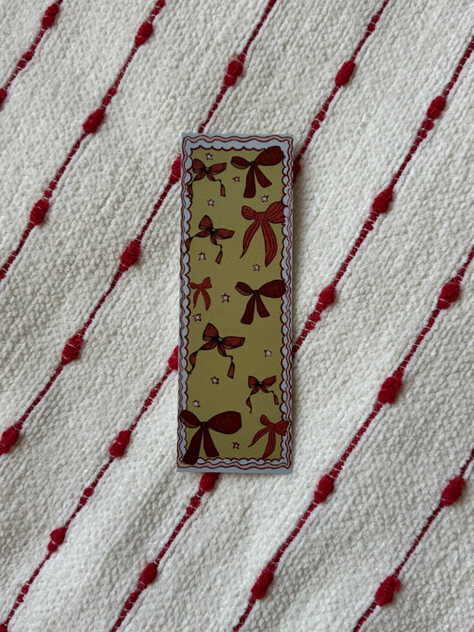 Autumn Ribbons Bookmark