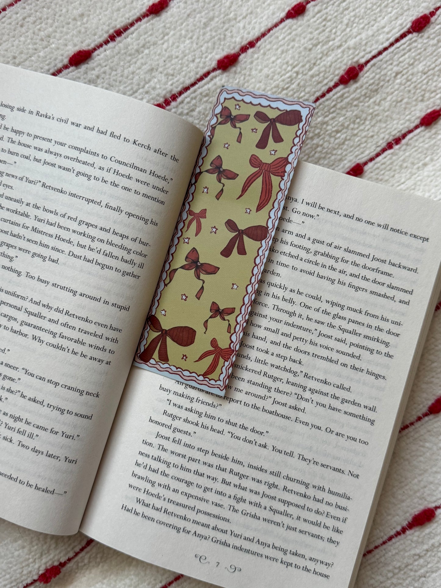 Whimsical Ribbons Bookmark