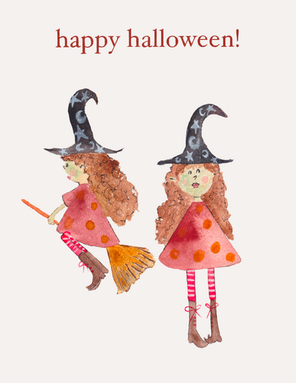 Halloween Greeting Card Bundle (4 Cards Total)