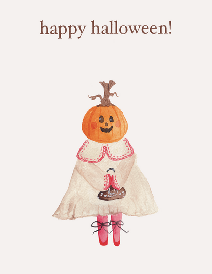 Halloween Greeting Card Bundle (4 Cards Total)