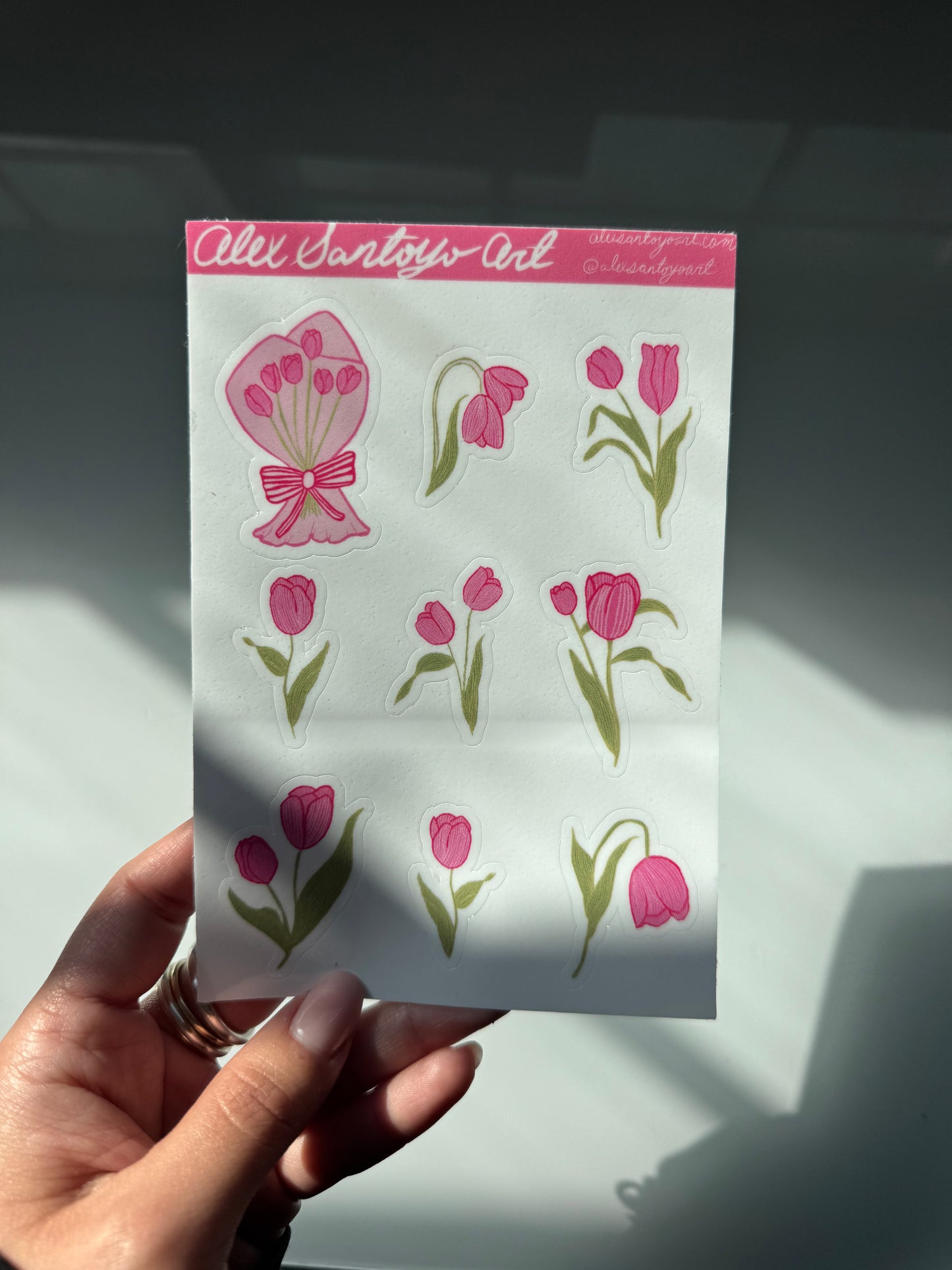 Tulips Sticker Sheet