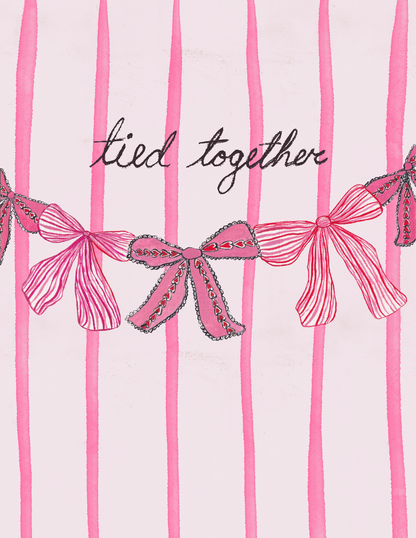 Tied Together Greeting Card