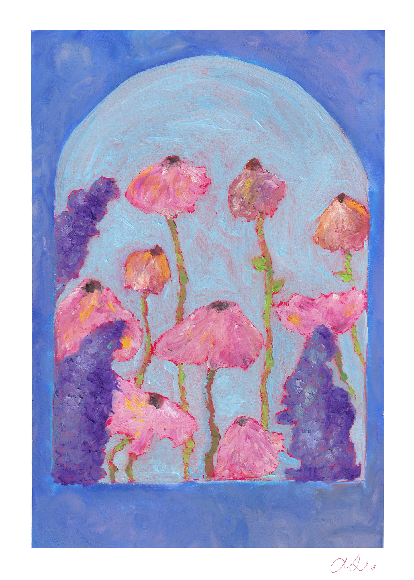 Floral Study No. 4 Art Print