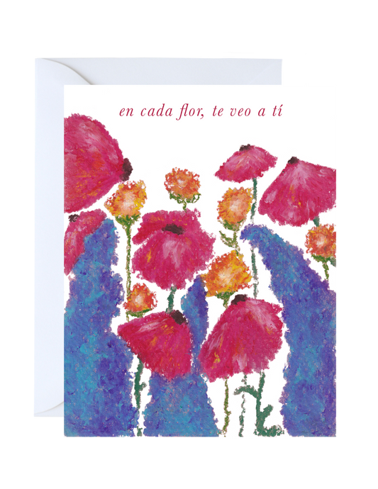 En Cada Flor, Te Veo a Ti - Floral Version I