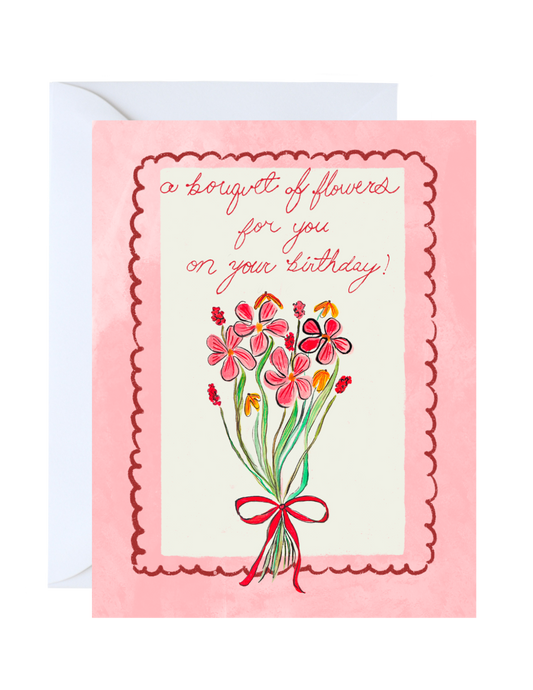 Pink Birthday Bouquet