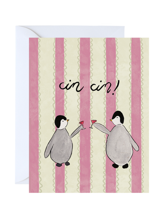 Cin Cin! Greeting Card
