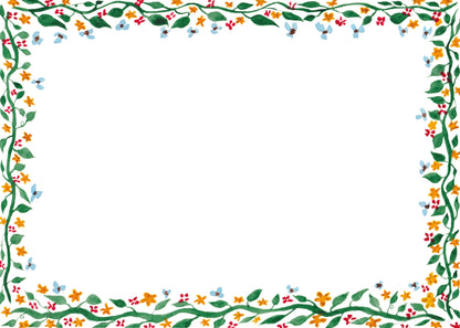 Wildflower Ivy Stationary Set