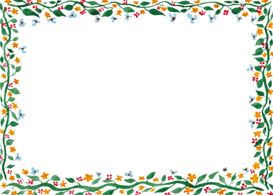 Wildflower Ivy Stationary Set