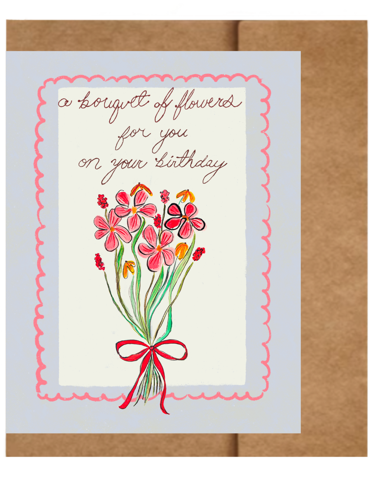 Blue Birthday Bouquet