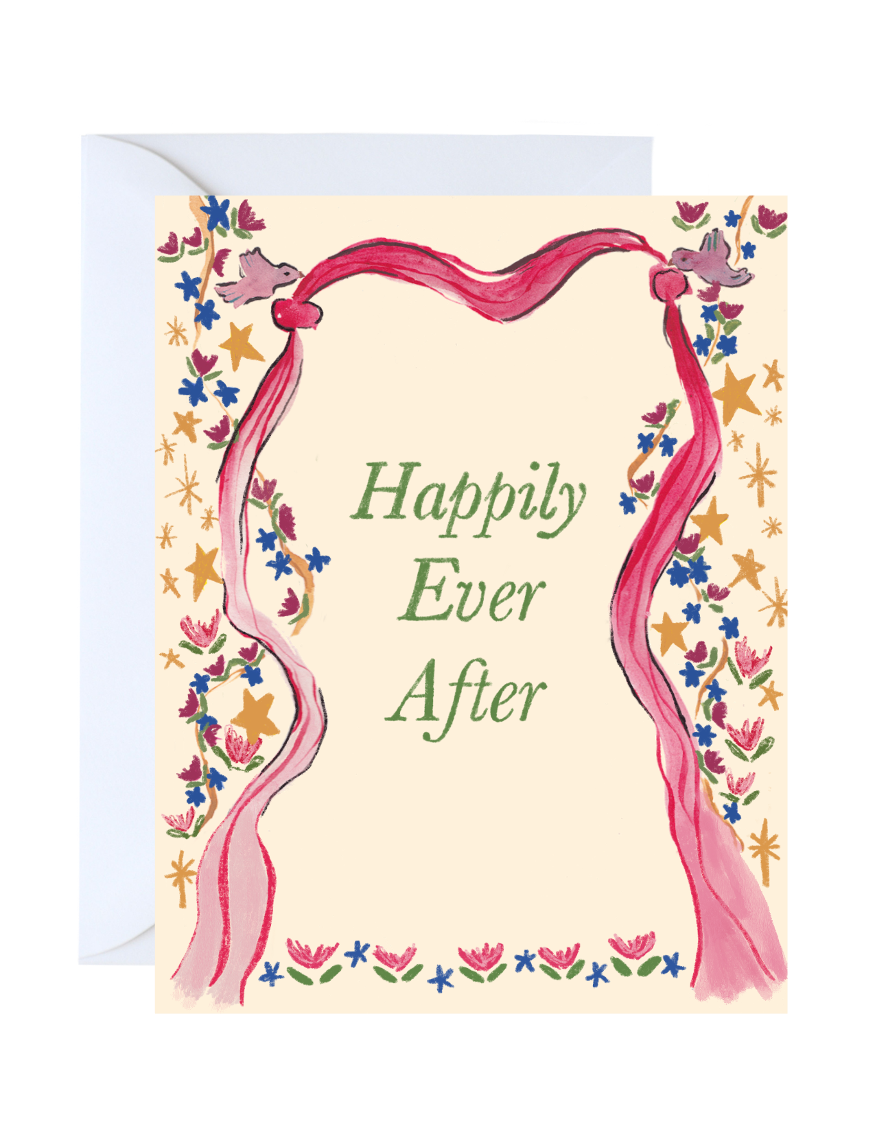 Happily Ever After - Wedding Greeting Card