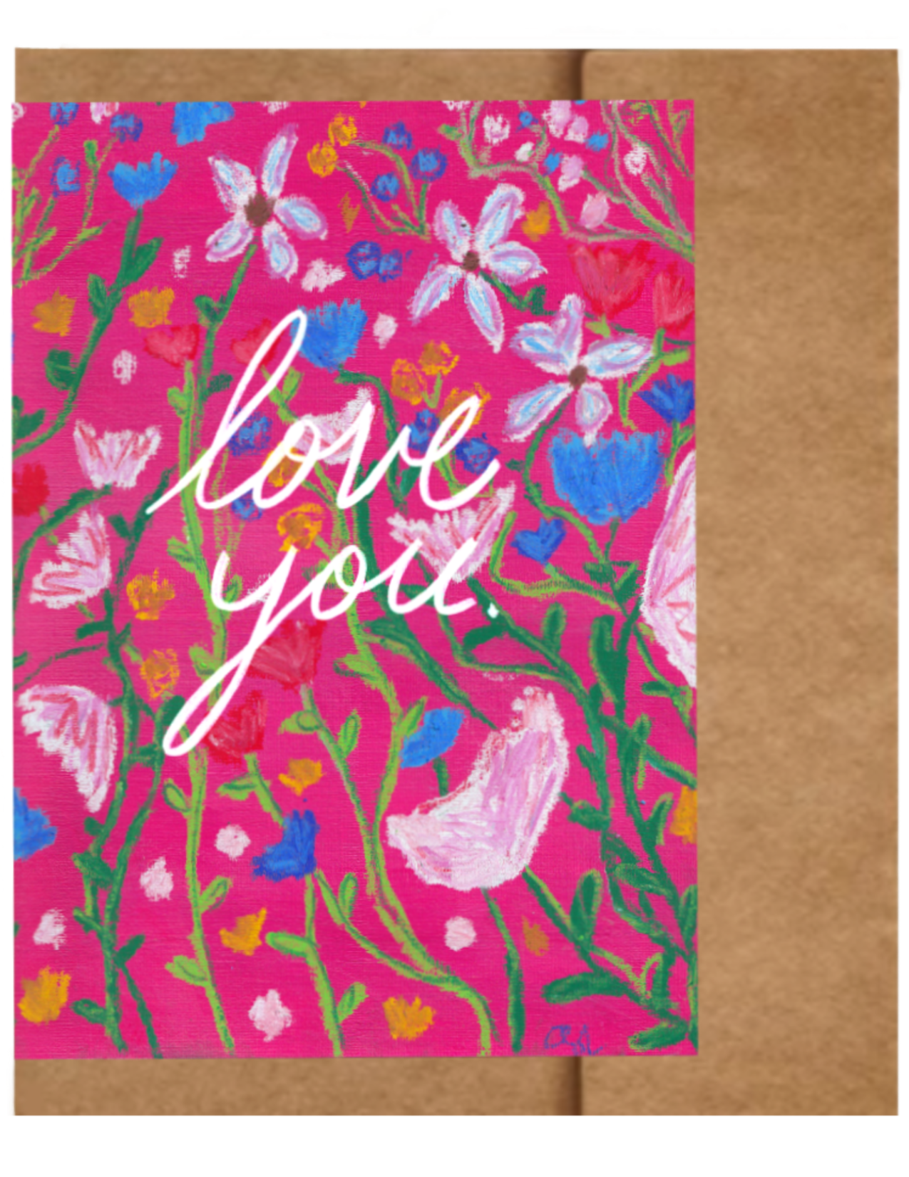 Love You Greeting Card