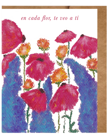 En Cada Flor, Te Veo a Ti - Floral Version I