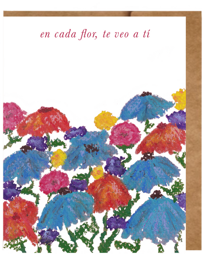 En Cada Flor, Te Veo a Ti - Floral Version II