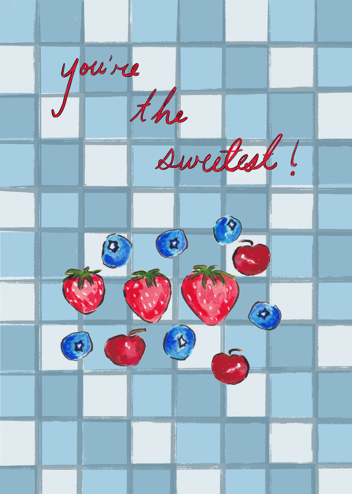 You're The Sweetest Greeting Card